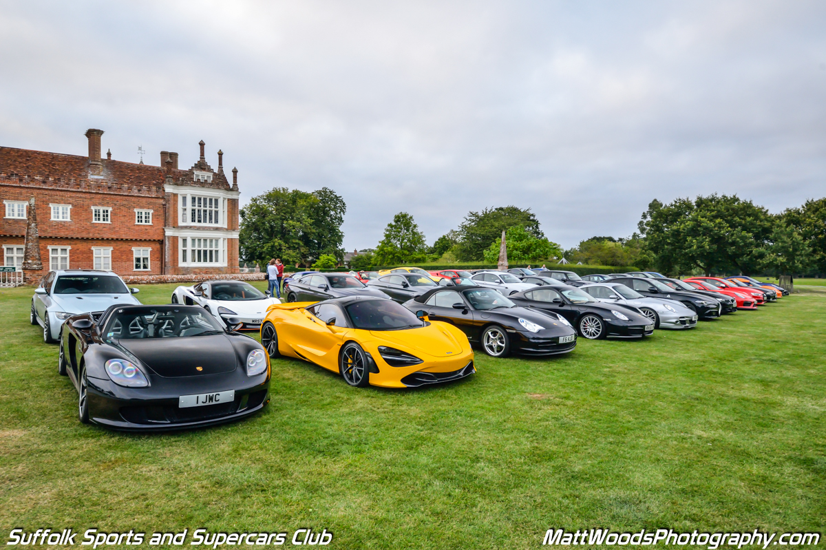 Carrera GT and Mclaren 720s at recent Suffolk Sports and Supercar Club